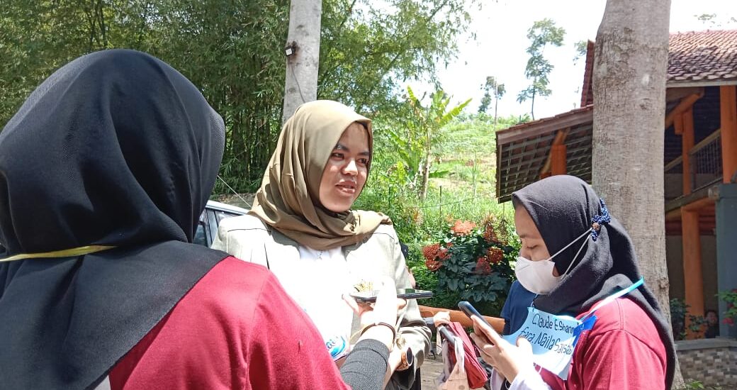 Foto: Wawancara dengan Kaprodi Komunikasi Universitas Halim Sanusi