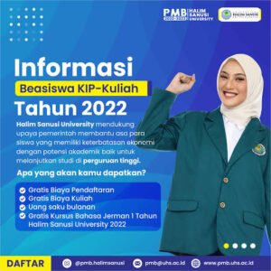 Program KIP Kuliah Universitas Halim Sanusi