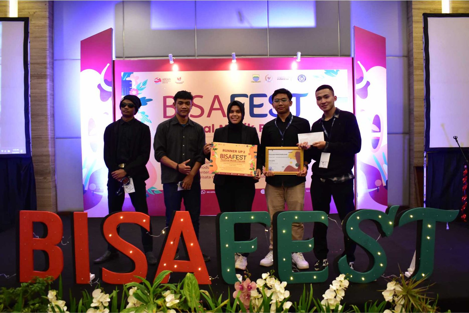 Peserta Universitas Halim Sanusi dalam event BISA FEST